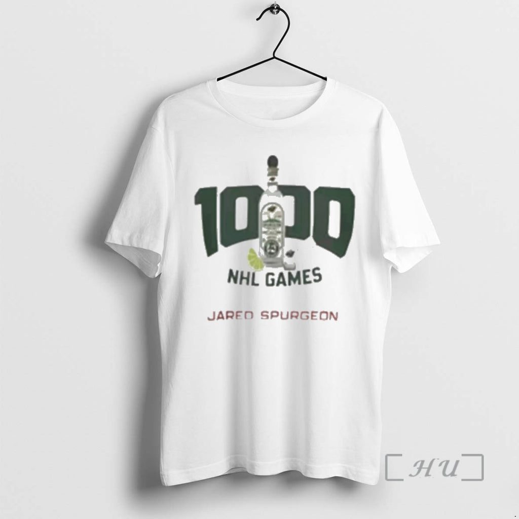 Officials Jared Spurgeon Minnesota Wild 1000 Nhl Games