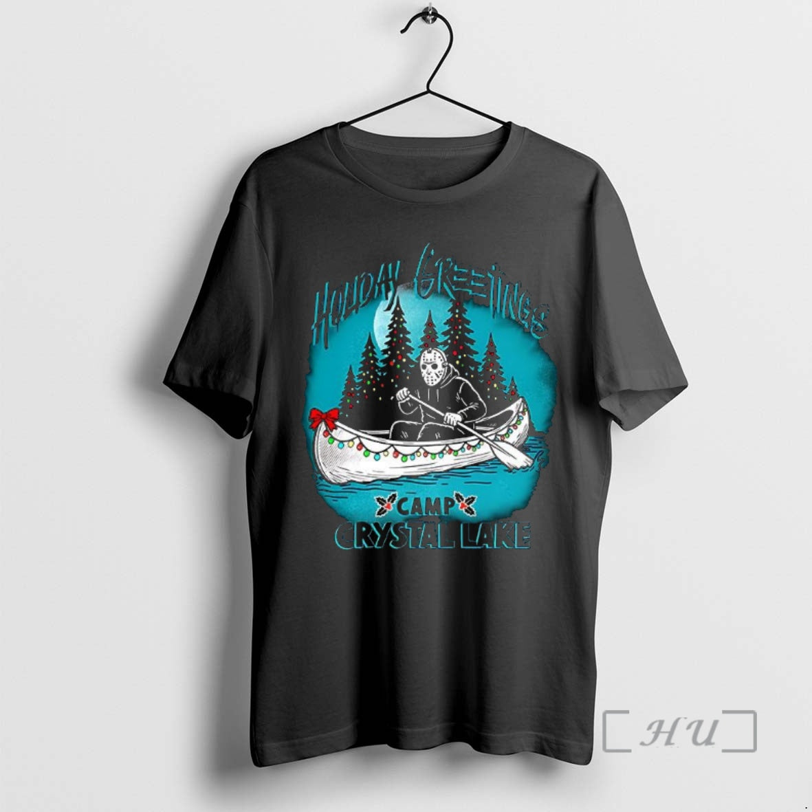 Officials Jason Voorhees Holiday Greeting Camp At Crystal Lake Christmas Shirt Hoodie Sweatshirt | PurePodTees.com