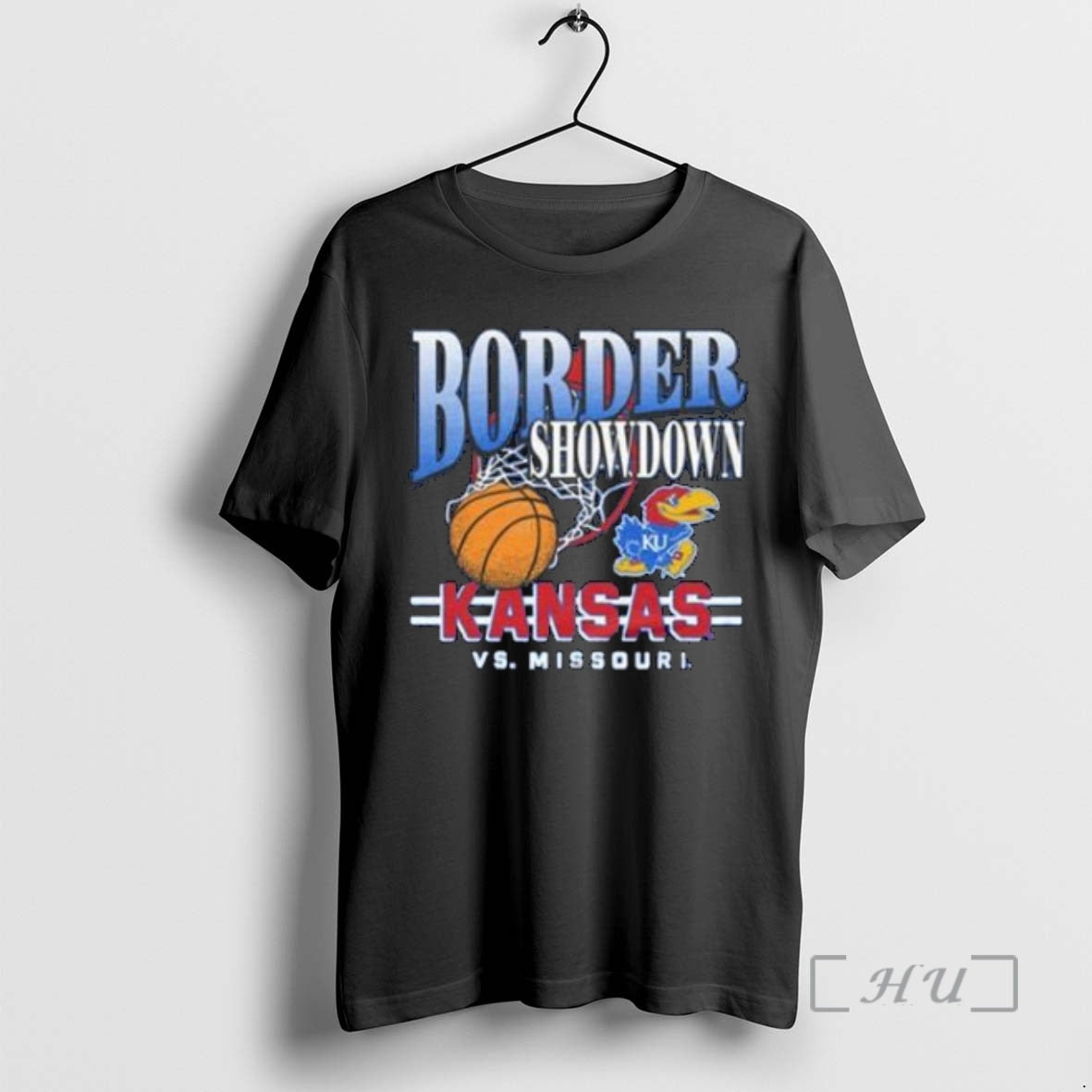Officials Jayhawks Vs Missouri Basketball Border Showdown Shirt Hoodie Sweatshirt | PurePodTees.com