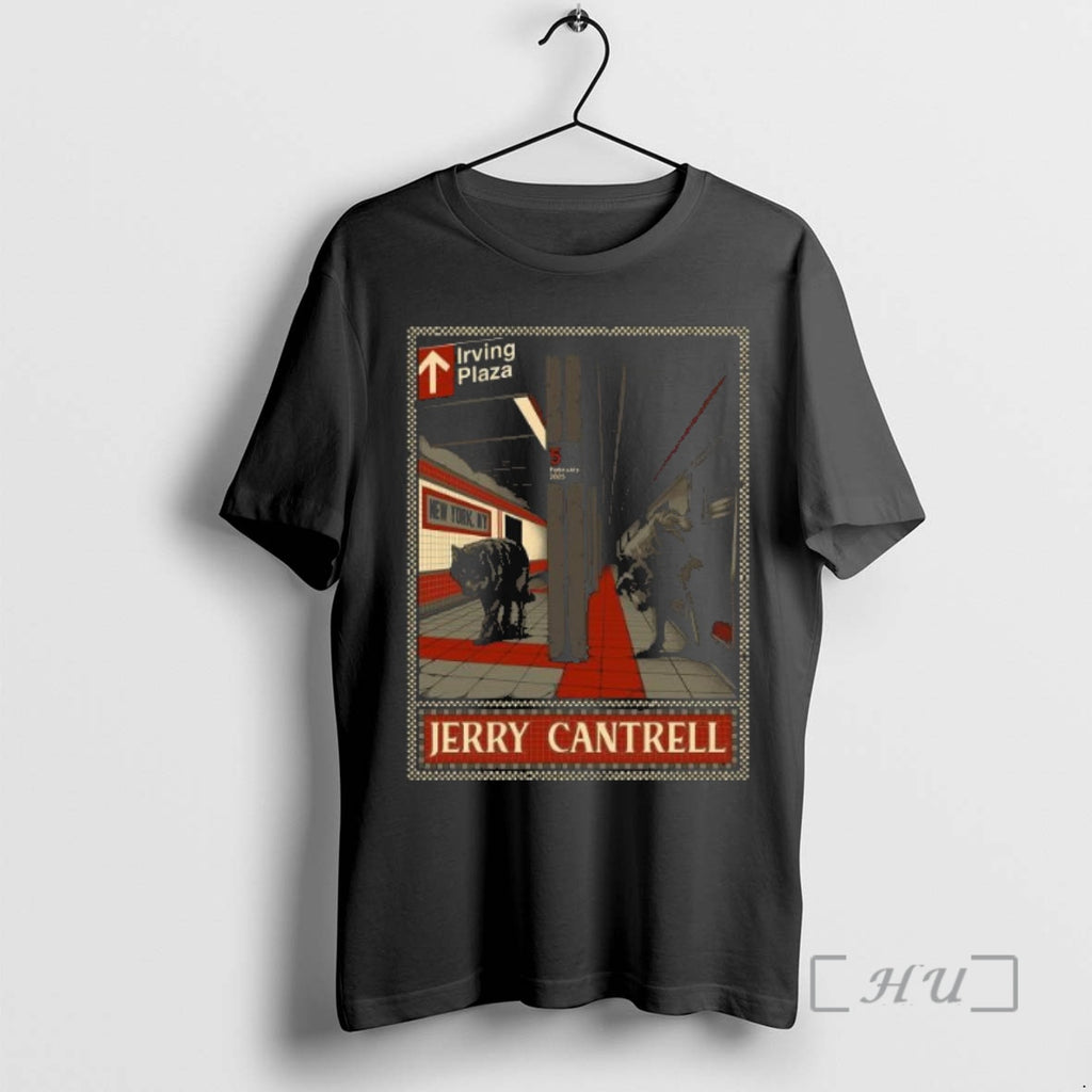 Officials Jerry Cantrell Tonight At Irving Plaza In New York Ny On February 5th 2025 Shirt Hoodie Sweatshirt