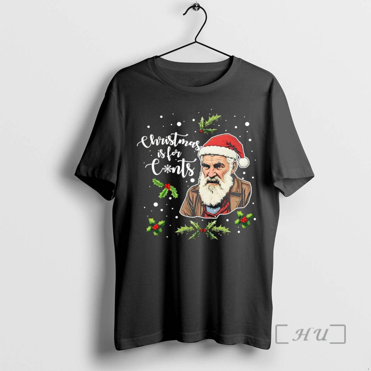 Officials Jim Brassic Christmas Is For Cunts Shirt Hoodie Sweatshirt | PurePodTees.com