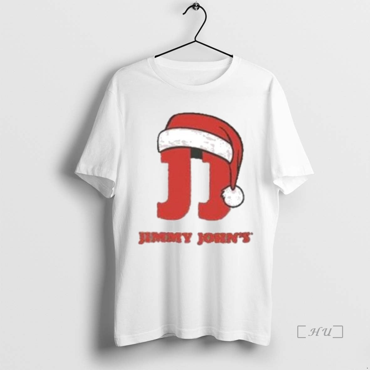 Officials Jimmy Johns Christmas Circle White Shirt Hoodie Sweatshirt | PurePodTees.com