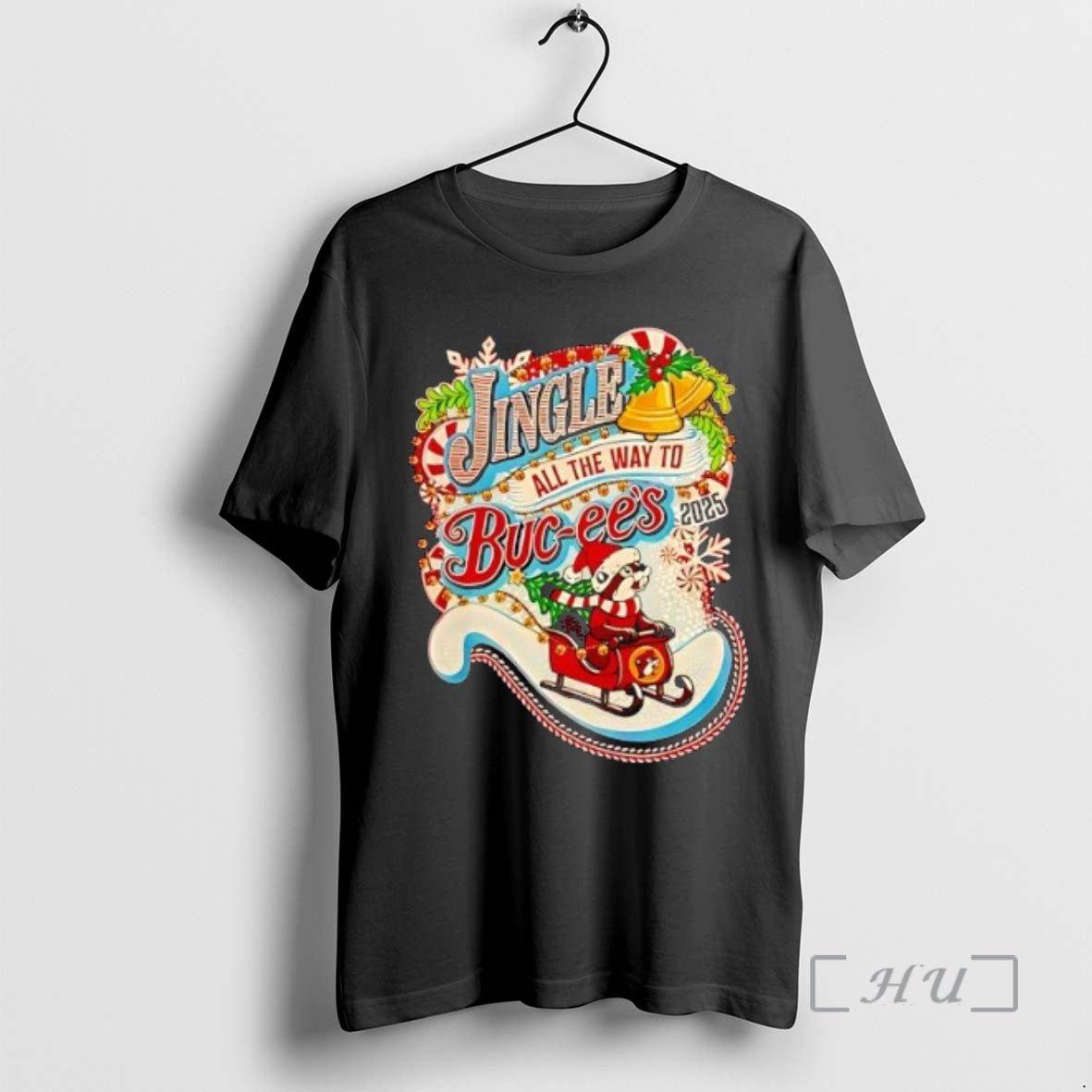 Officials Jingle All The Way To Buc Ees 2025 Shirt Hoodie Sweatshirt | PurePodTees.com