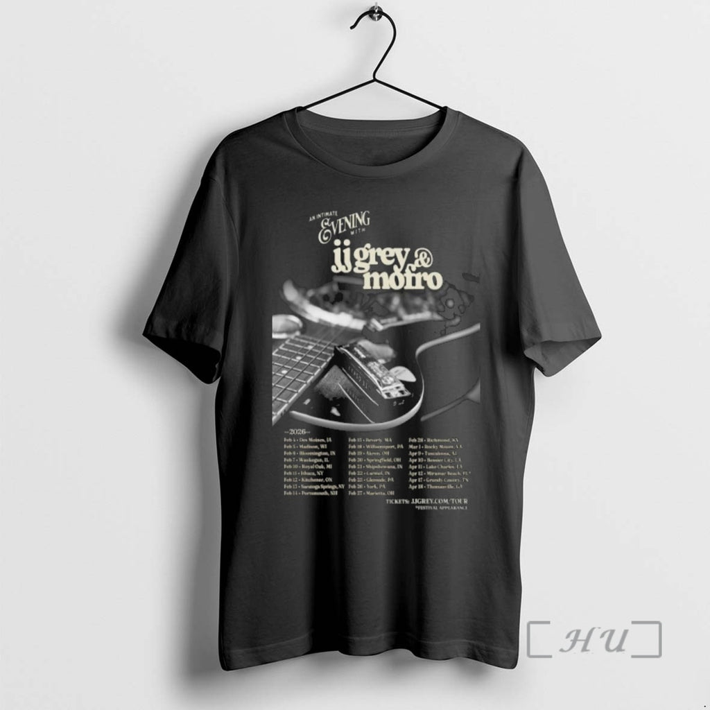 Officials Jj Grey Mofro 2026 Tour Shirt Hoodie Sweatshirt | PurePodTees.com