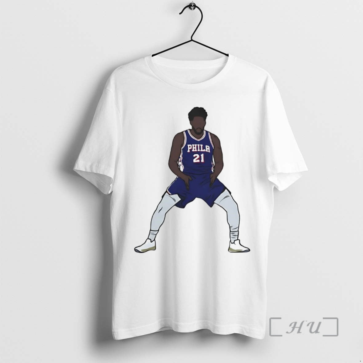 Officials Joel Embiid Thrust Celebration Shirt Hoodie Sweatshirt | PurePodTees.com