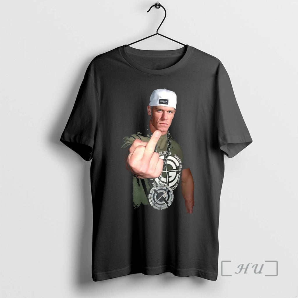 Officials John Cena 2025 Middle Finger Shirt Hoodie Sweatshirt | PurePodTees.com