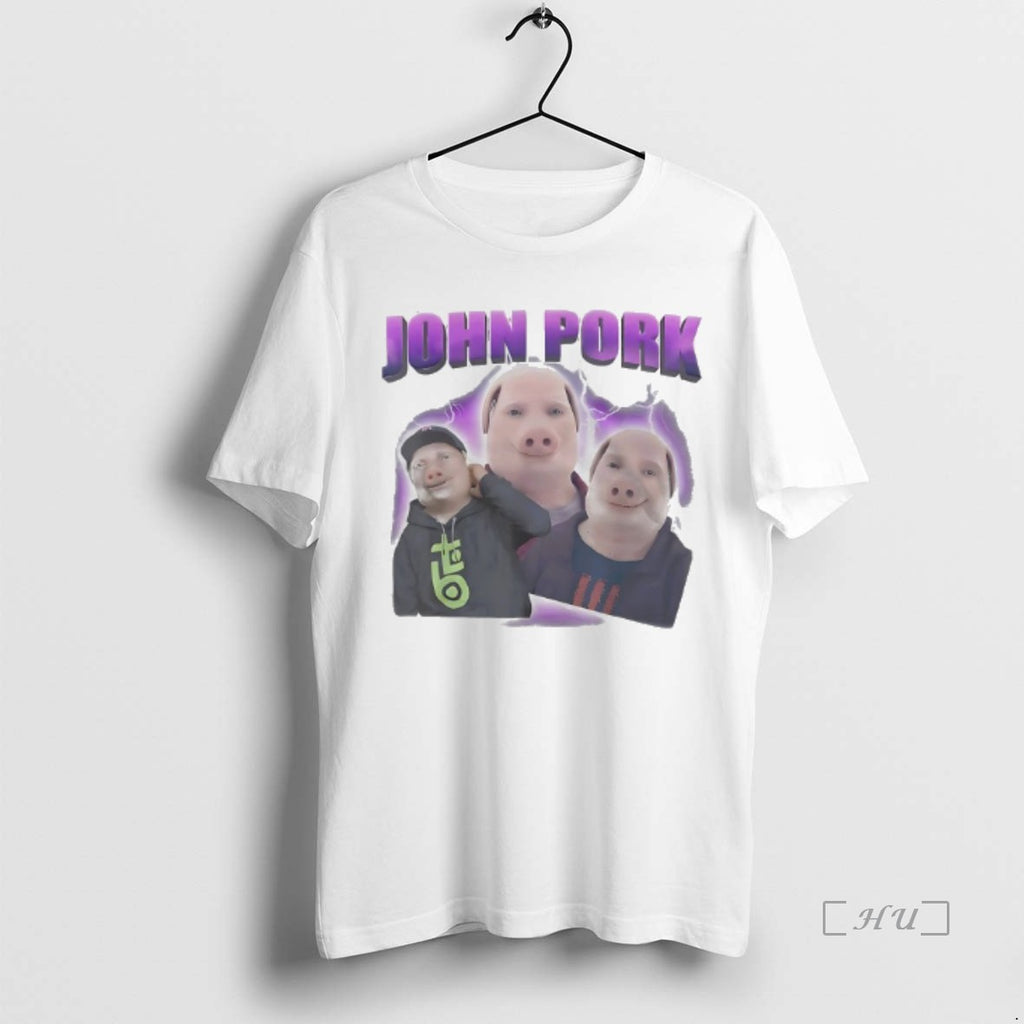 Officials John Pork Lightning Shirt Hoodie Sweatshirt | PurePodTees.com