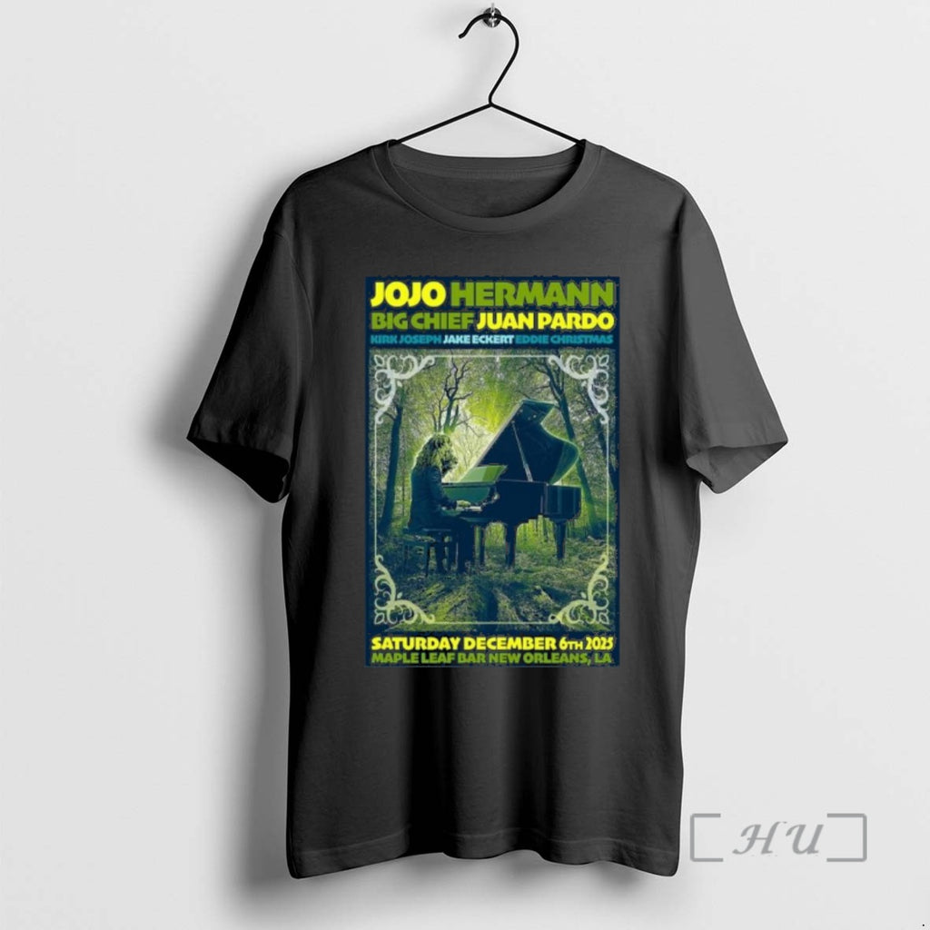 Officials Jojo Hermann Big Chief Juan Pardo Dec 6 2025 New Orleans Premium T Shirts Hoodie Sweatshirt | PurePodTees.com