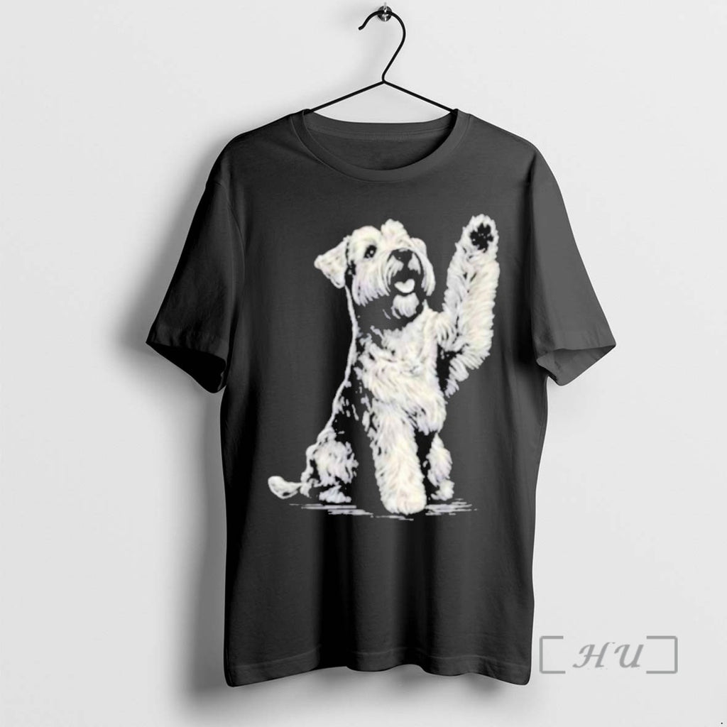 Officials Jon Gruden Wearing Wheaten Terrier High Five