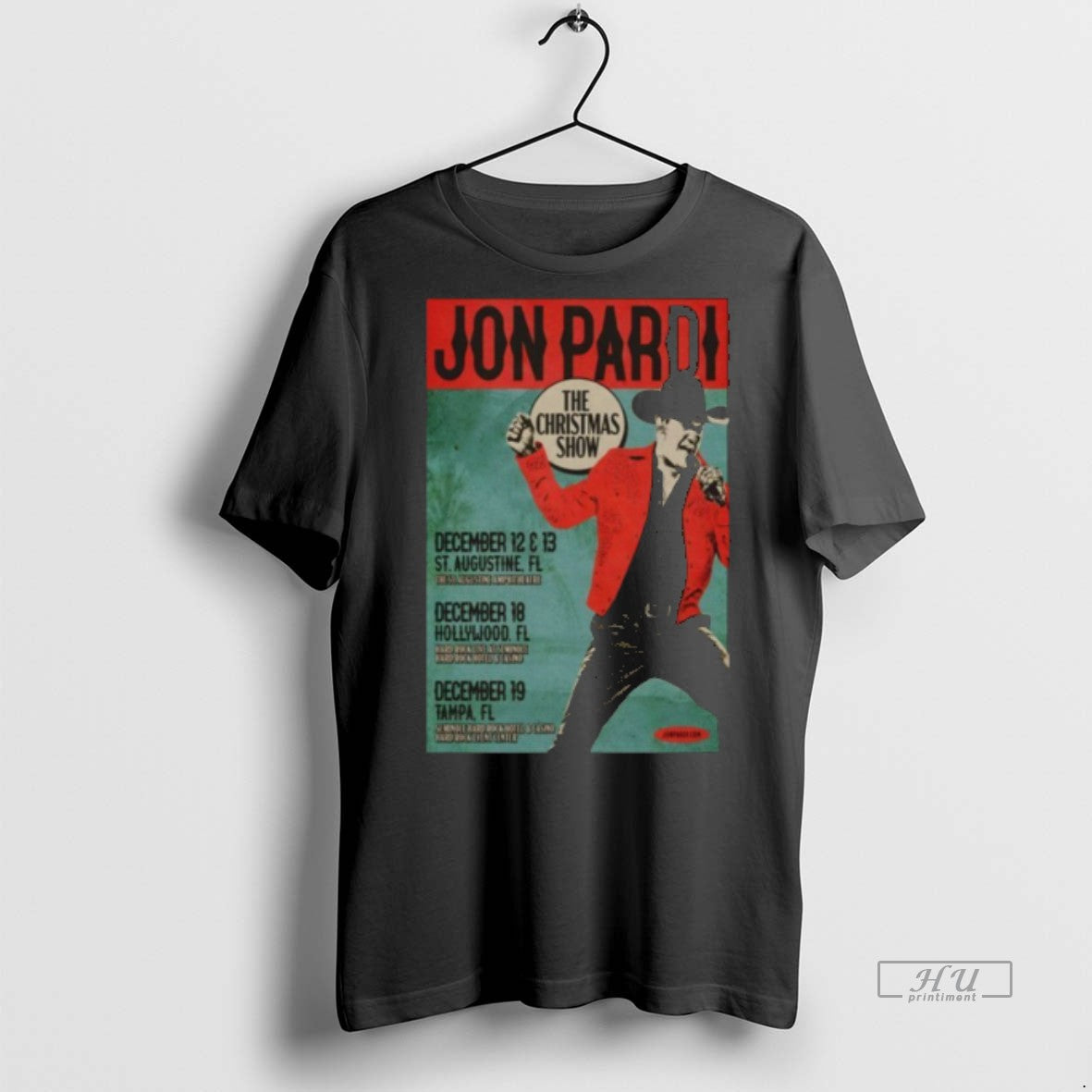 Officials Jon Pardi Dec 12 13 2025 St Augustine Amphitheatre In St Premium Shirt Hoodie Sweatshirt | PurePodTees.com