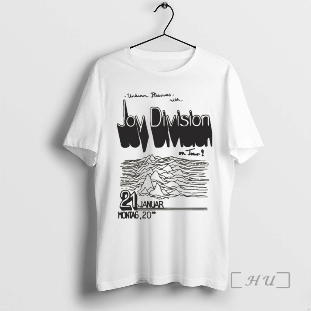 Officials Joy Division Unknown Pleasures On Tour 2025 21 Januar Montag 20 Premium T Shirts Hoodie Sweatshirt
