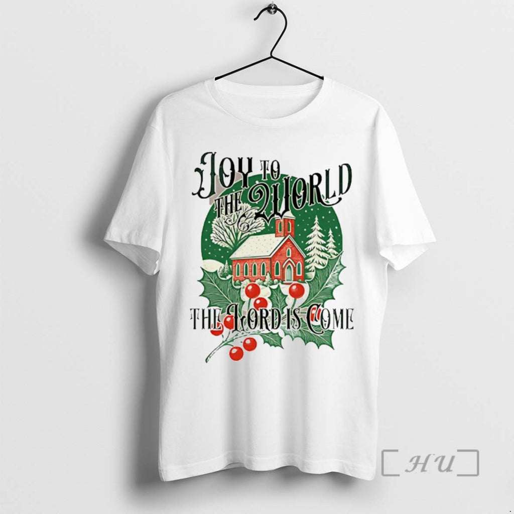 Officials Joy To The World The Lord Is Come Christmas Shirt Hoodie Sweatshirt | PurePodTees.com