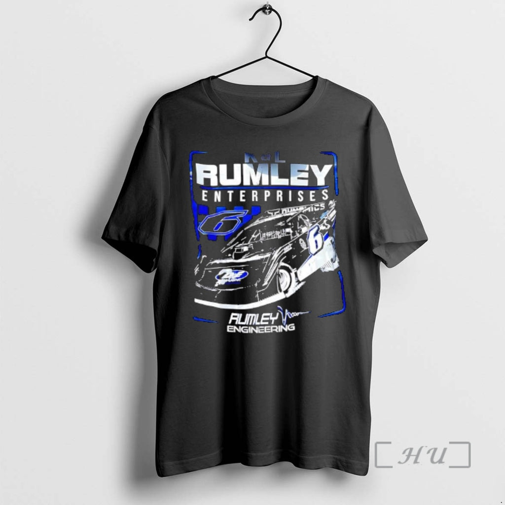 Officials Kl Rumley Enterprises Number 6 Race Car Graphic Shirt Hoodie Sweatshirt | PurePodTees.com