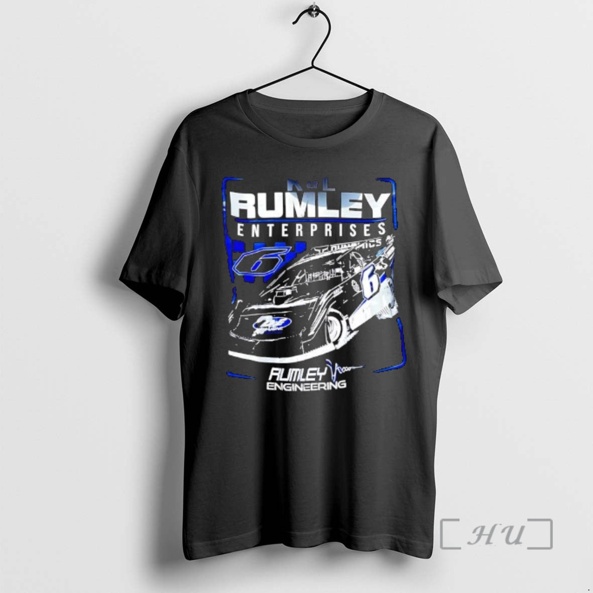 Officials Kl Rumley Enterprises Number 6 Race Car Graphic Shirt Hoodie Sweatshirt | PurePodTees.com