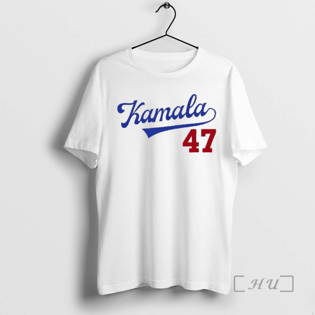 Officials Kamala 47 Style Los Angeles Dodgers Logo Shirt Hoodie Sweatshirt | PurePodTees.com