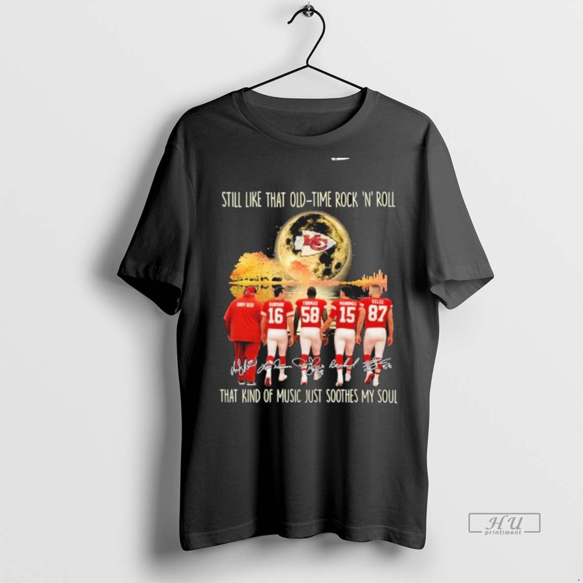 Officials Kansas City Chiefs Still Like That Old Time Rock N Roll That Kind Of Shirt Hoodie Sweatshirt | PurePodTees.com