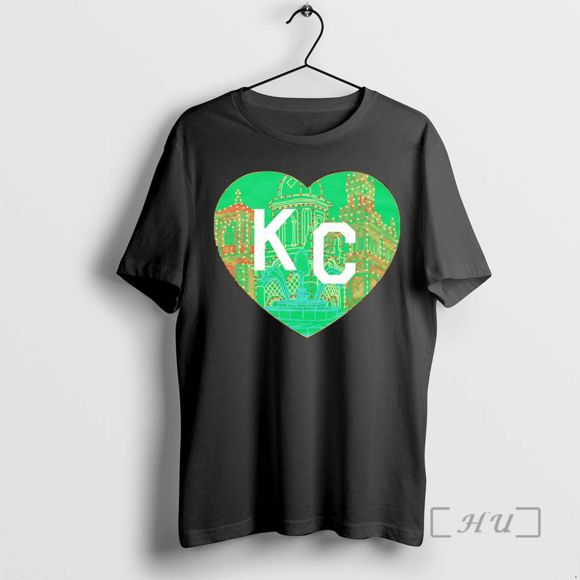 Officials Kansas City Heart Plaza Lights Christmas Shirt Hoodie Sweatshirt | PurePodTees.com