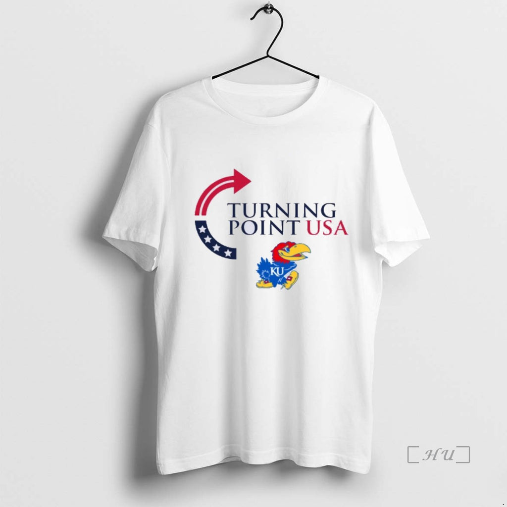 Officials Kansas Jayhawks Turning Point Usa Shirt Hoodie Sweatshirt | PurePodTees.com