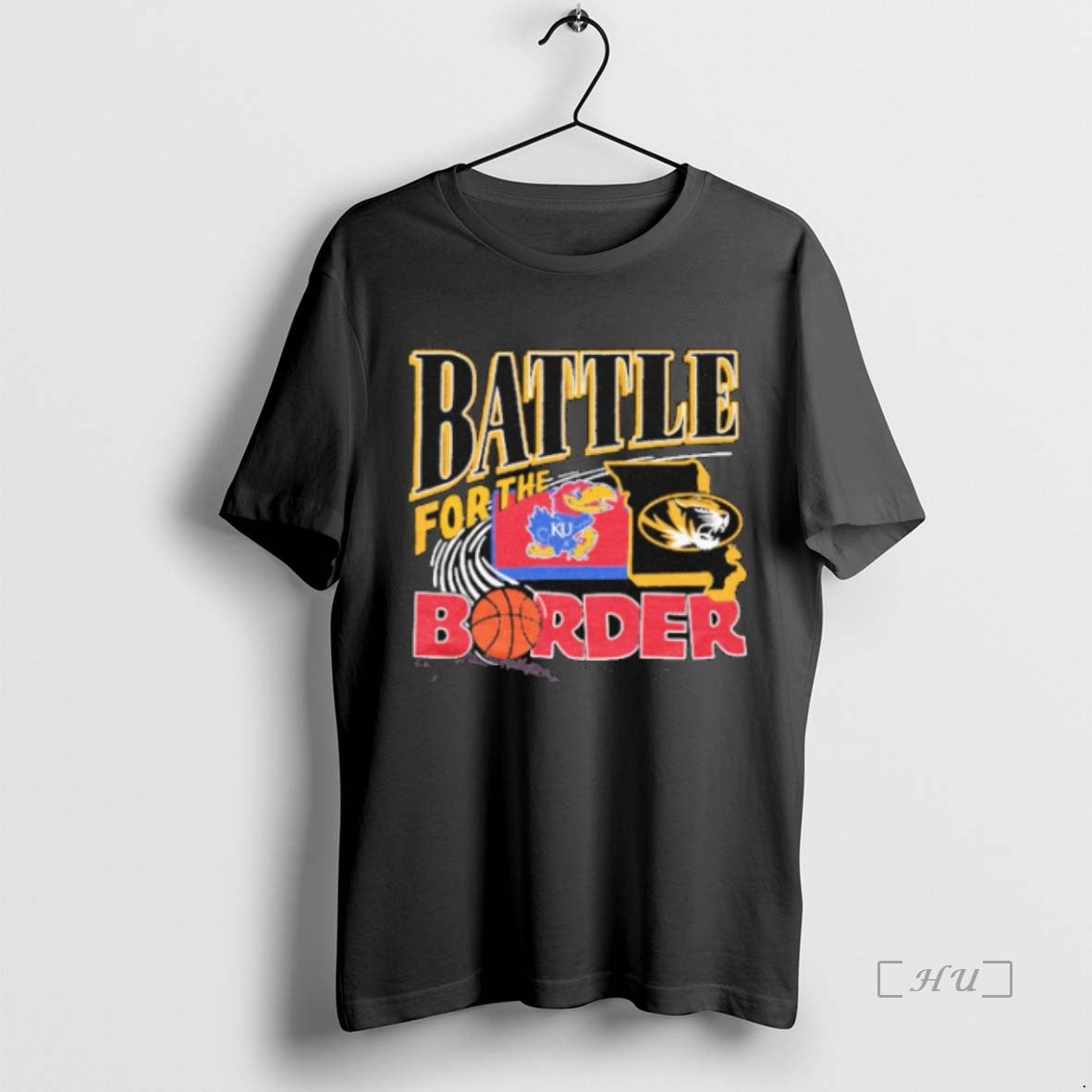Officials Kansas Jayhawks Vs Missouri Tigers Battle For The Border Shirt Hoodie Sweatshirt | PurePodTees.com