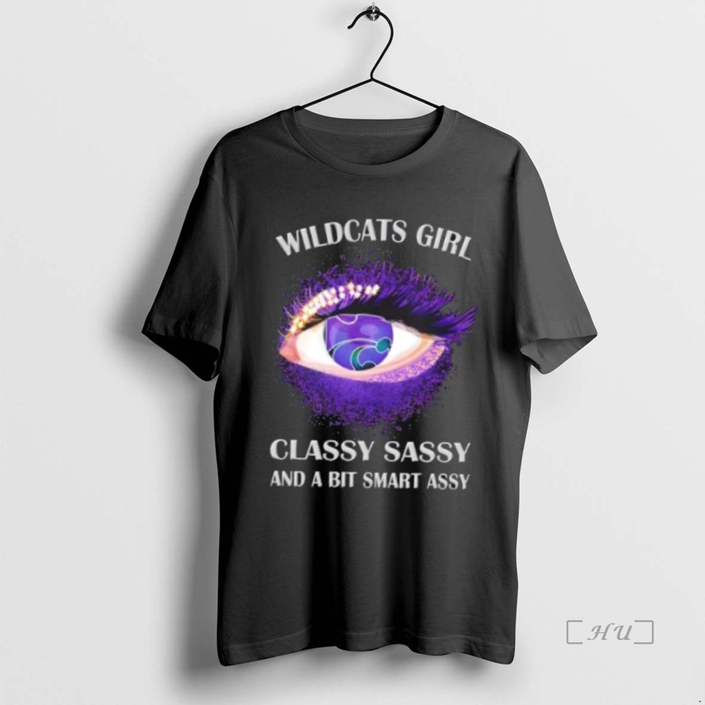 Officials Kansas State Wildcats Eye Girl Fans Classy Sassy And A Bit Smart Assy Premium Shirt Hoodie Sweatshirt