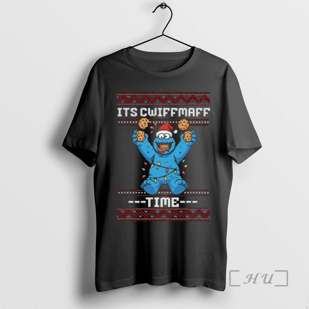 Officials Kekse Monster Its Cwiffmaff Time Ugly Christmas Shirt Hoodie Sweatshirt | PurePodTees.com