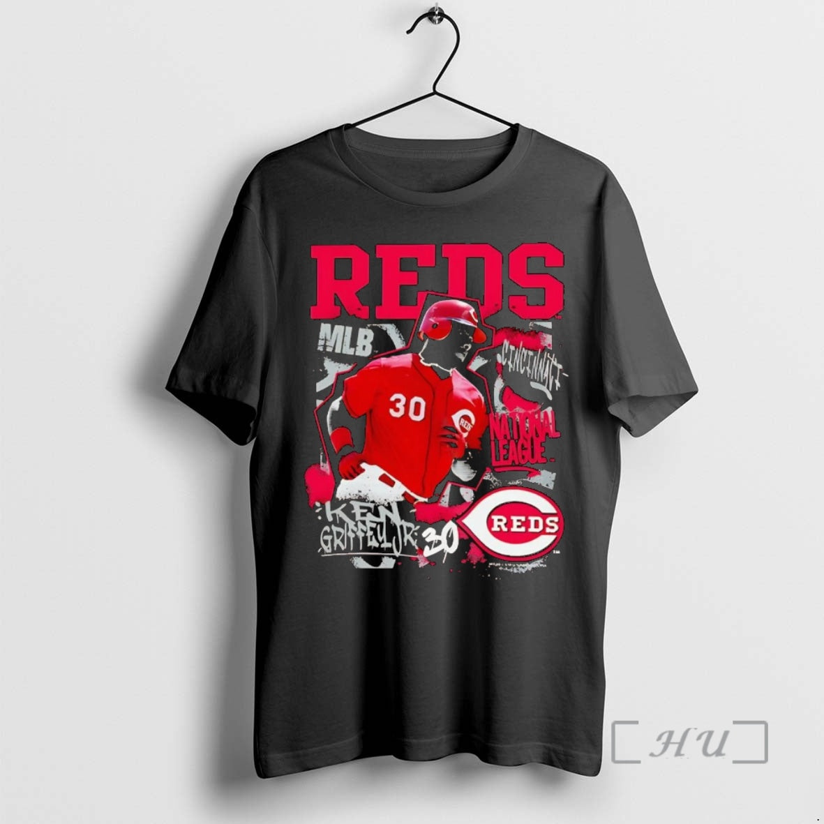 Officials Ken Griffey Jr Star Moment Cincinnati Reds Shirt Hoodie Sweatshirt | PurePodTees.com