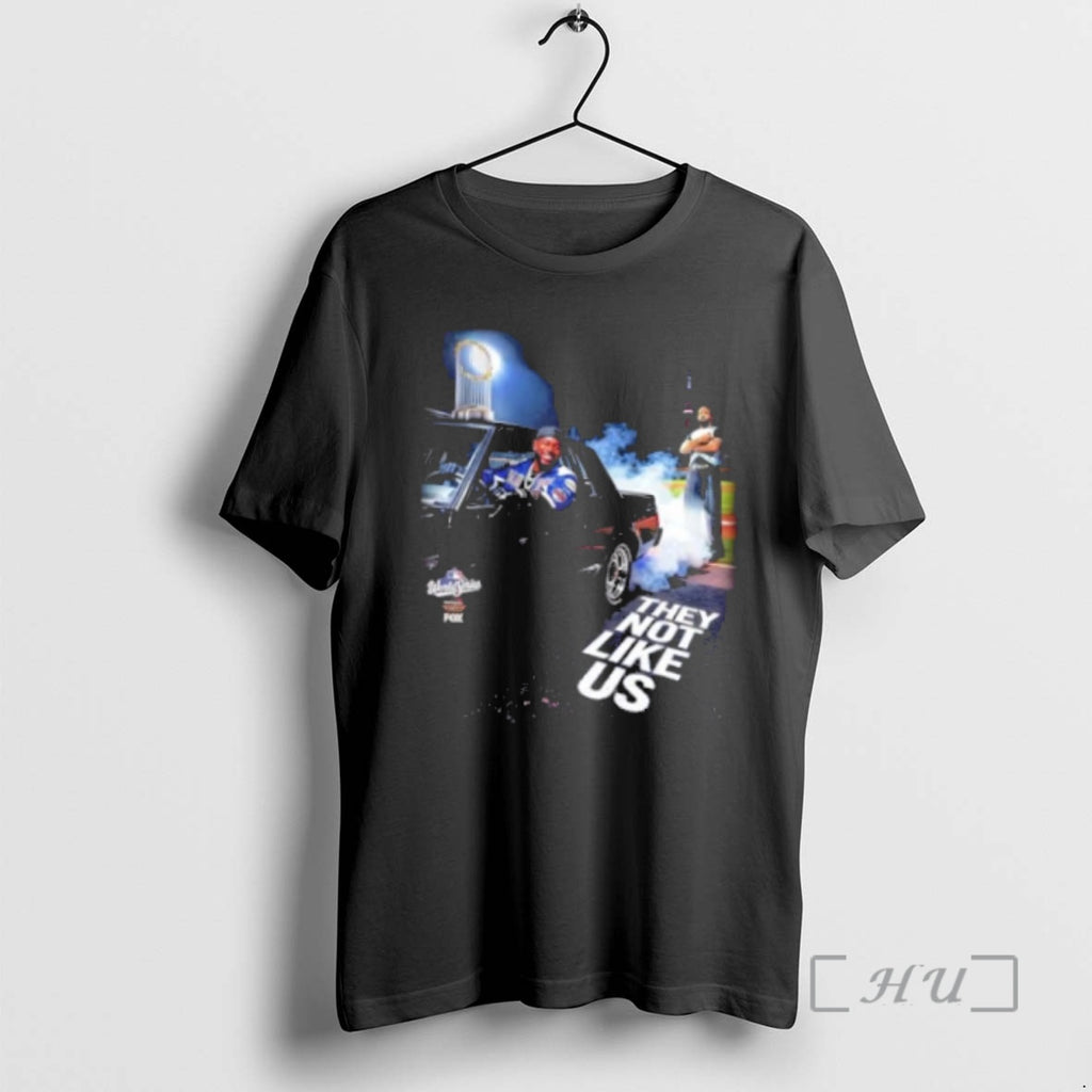 Officials Kendrick Lamar Vs Drake And La Dodgers Champions 2025 They Not Like Us Premium Shirt Hoodie Sweatshirt