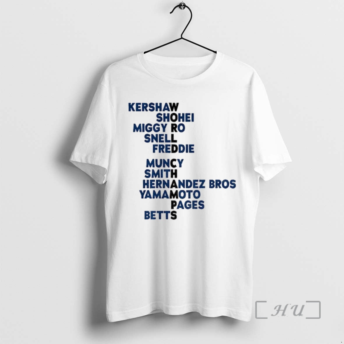 Officials Kershaw Shohei Miggy Ro Snell Freddie Los Angeles Dodgers Baseball World Champs Acrostic Mlb Shirt Hoodie...