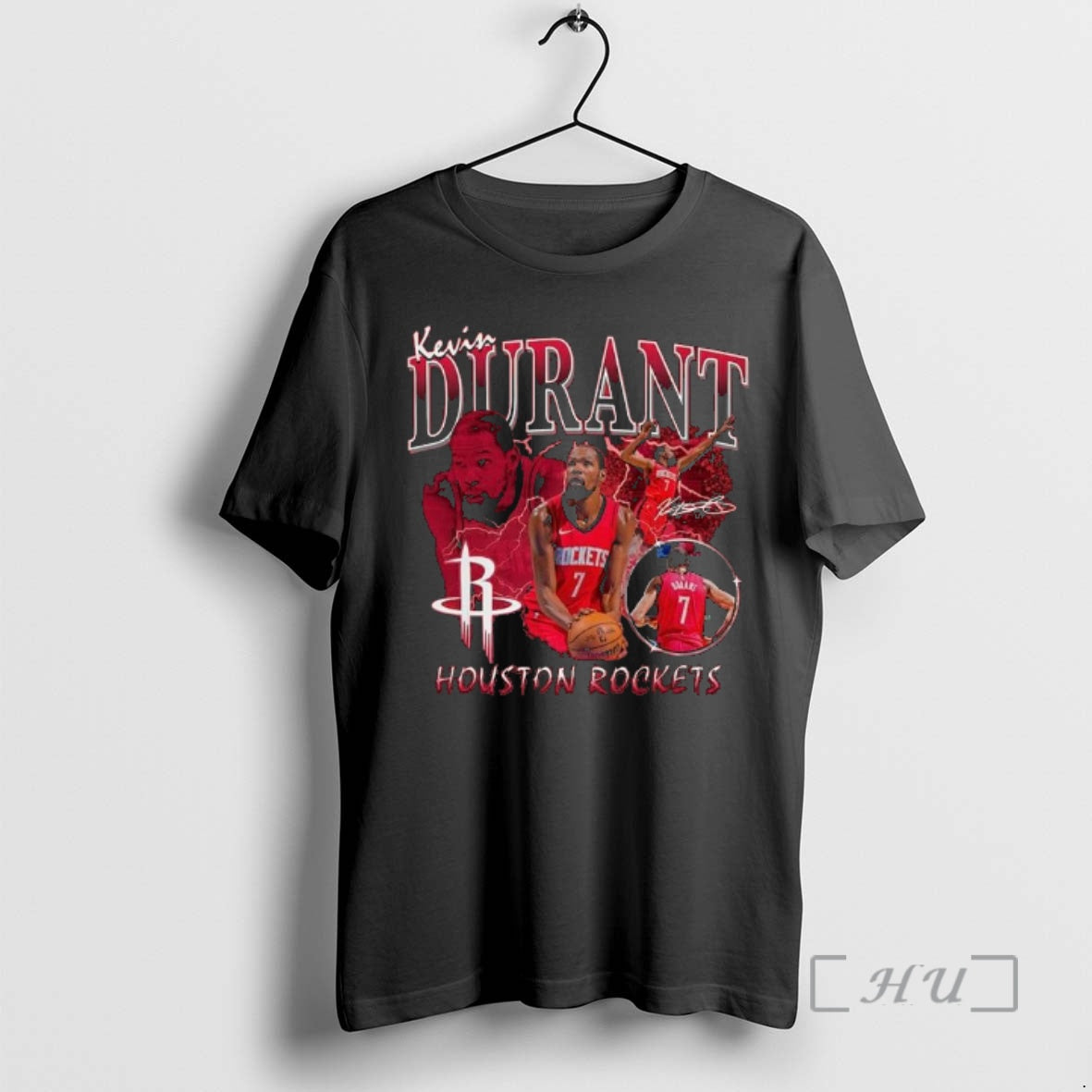 Officials Kevin Durant Houston Rockets Player Collage Shirt Hoodie Sweatshirt | PurePodTees.com