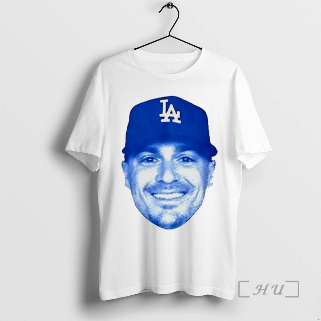Officials Kike Hernandez Big Face La Dodgers Player Mlb T Shirt Sweater