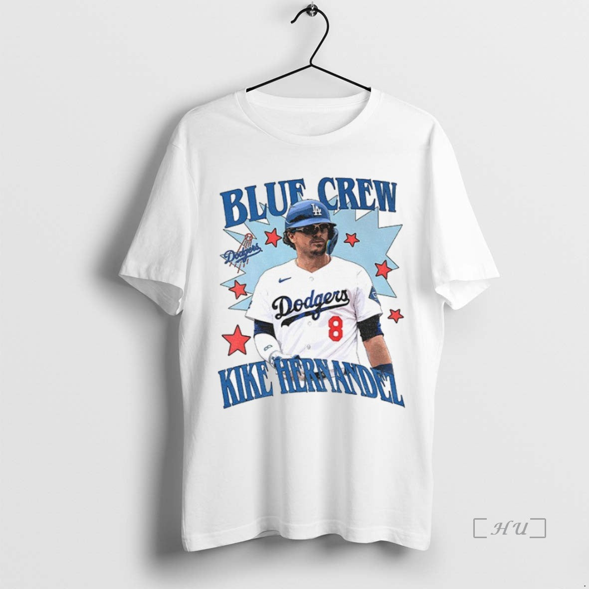 Officials Kike Hernandez Los Angeles Dodgers World Series Blue Crew Mlb Baseball 2025 Premium Shirt Hoodie Sweatshirt