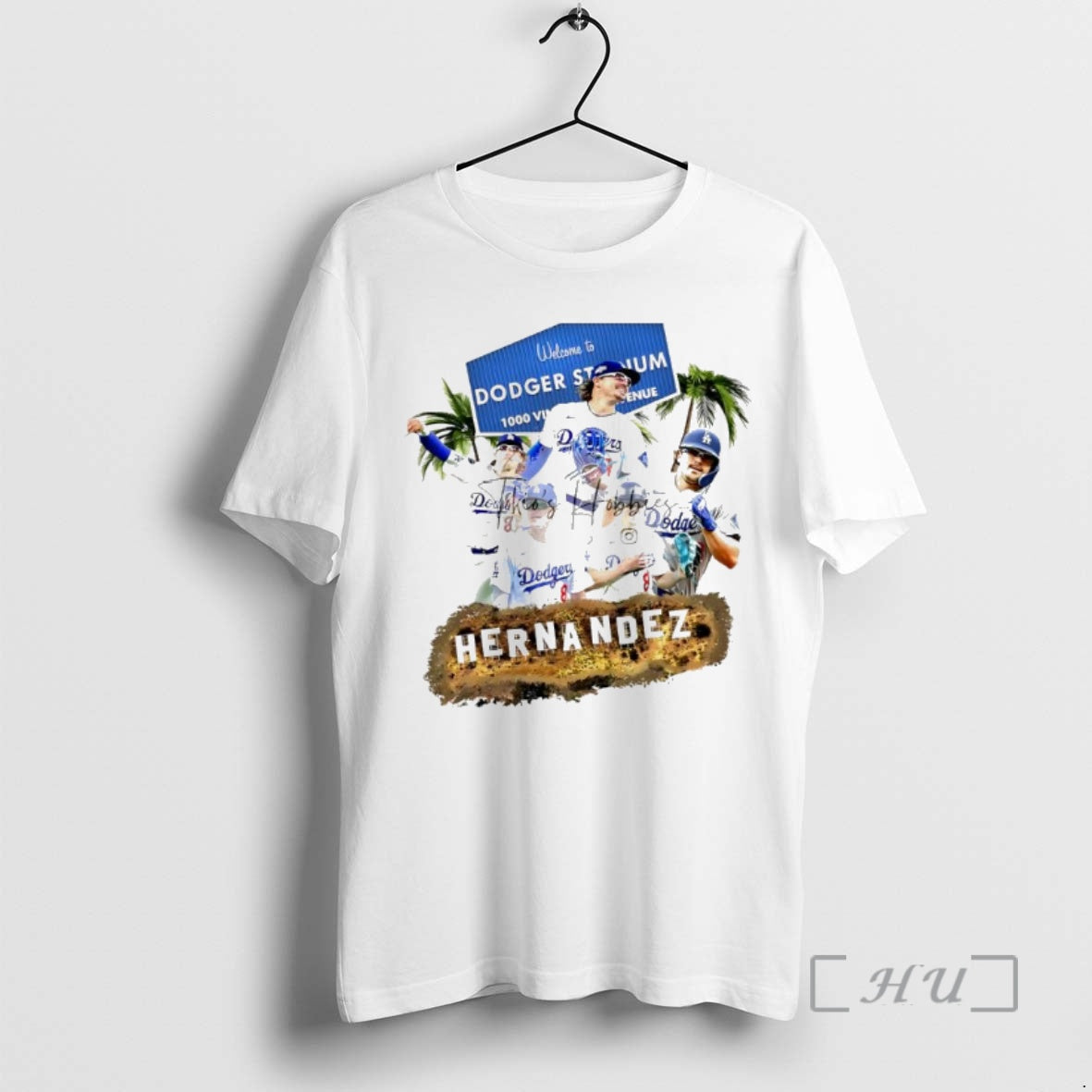 Officials Kike Hernandez Welcome To Dodger Stadium Los Angeles Baseball Shirt Hoodie Sweatshirt | PurePodTees.com