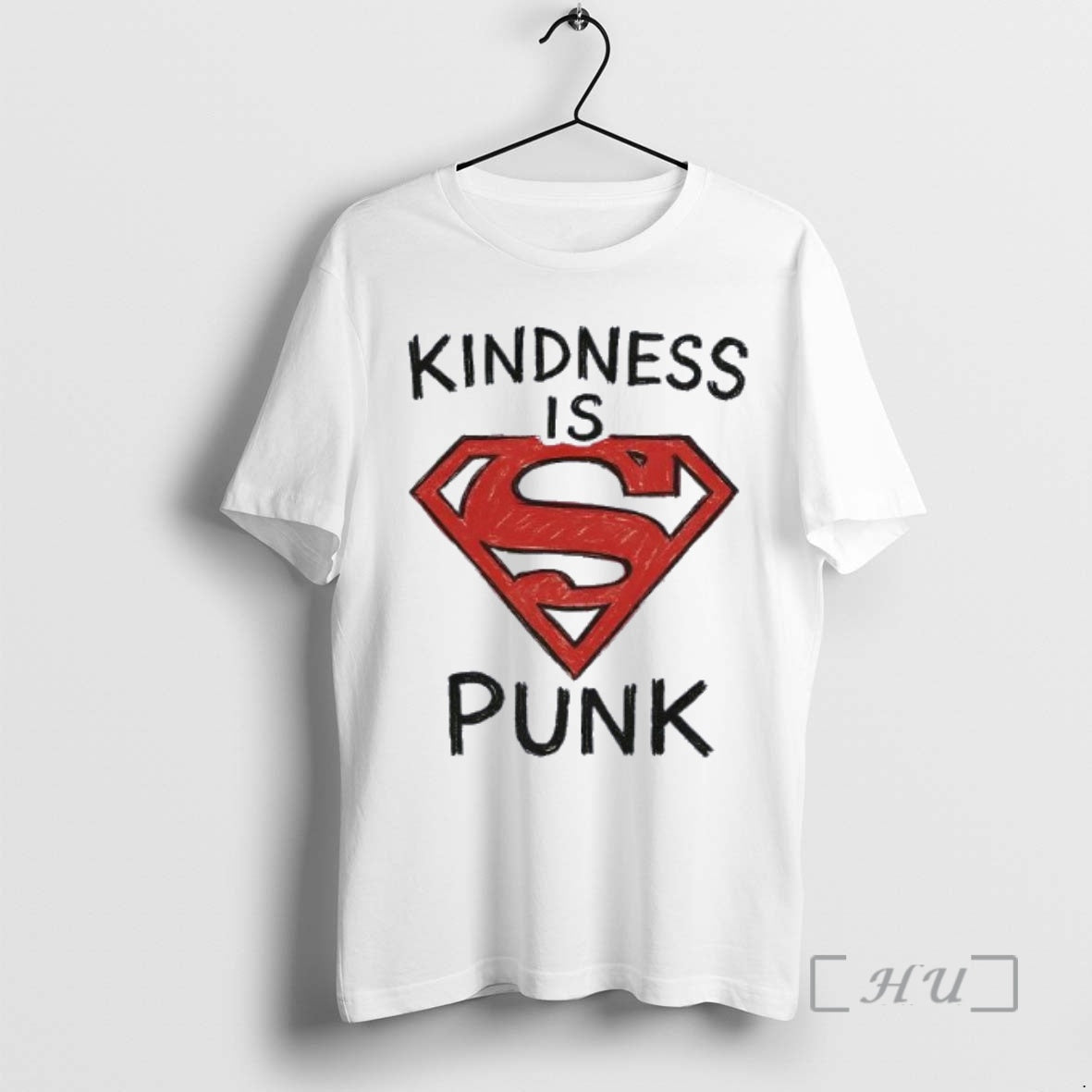 Officials Kindness Is Punk Superman Shirt Hoodie Sweatshirt | PurePodTees.com