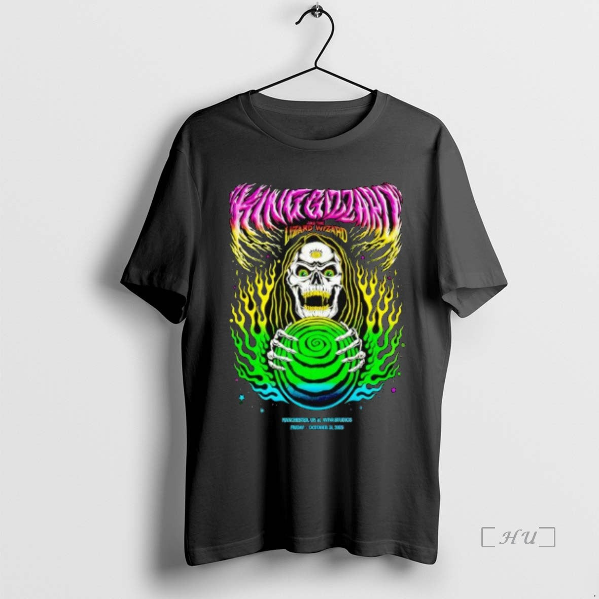 Officials King Gizzard And The Lizard Wizard Halloween Show In Manchester Uk On Oct 31 Shirt Hoodie Sweatshirt