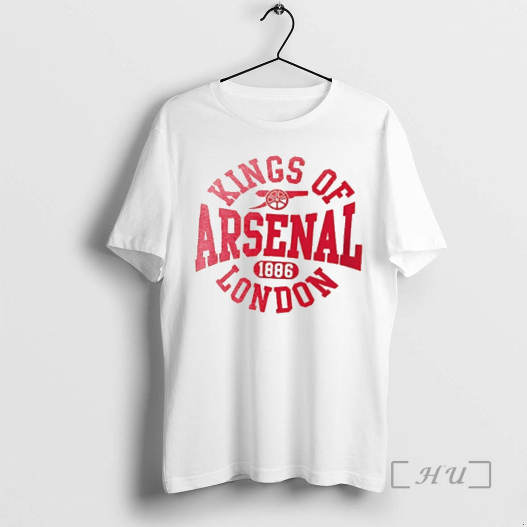 Officials Kings Of Arsenal London 1886 Shirt Hoodie Sweatshirt | PurePodTees.com