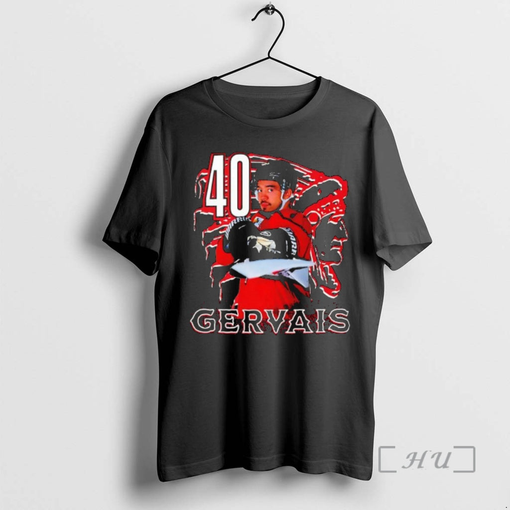 Officials Kishaun Gervais 40 Hockey Player