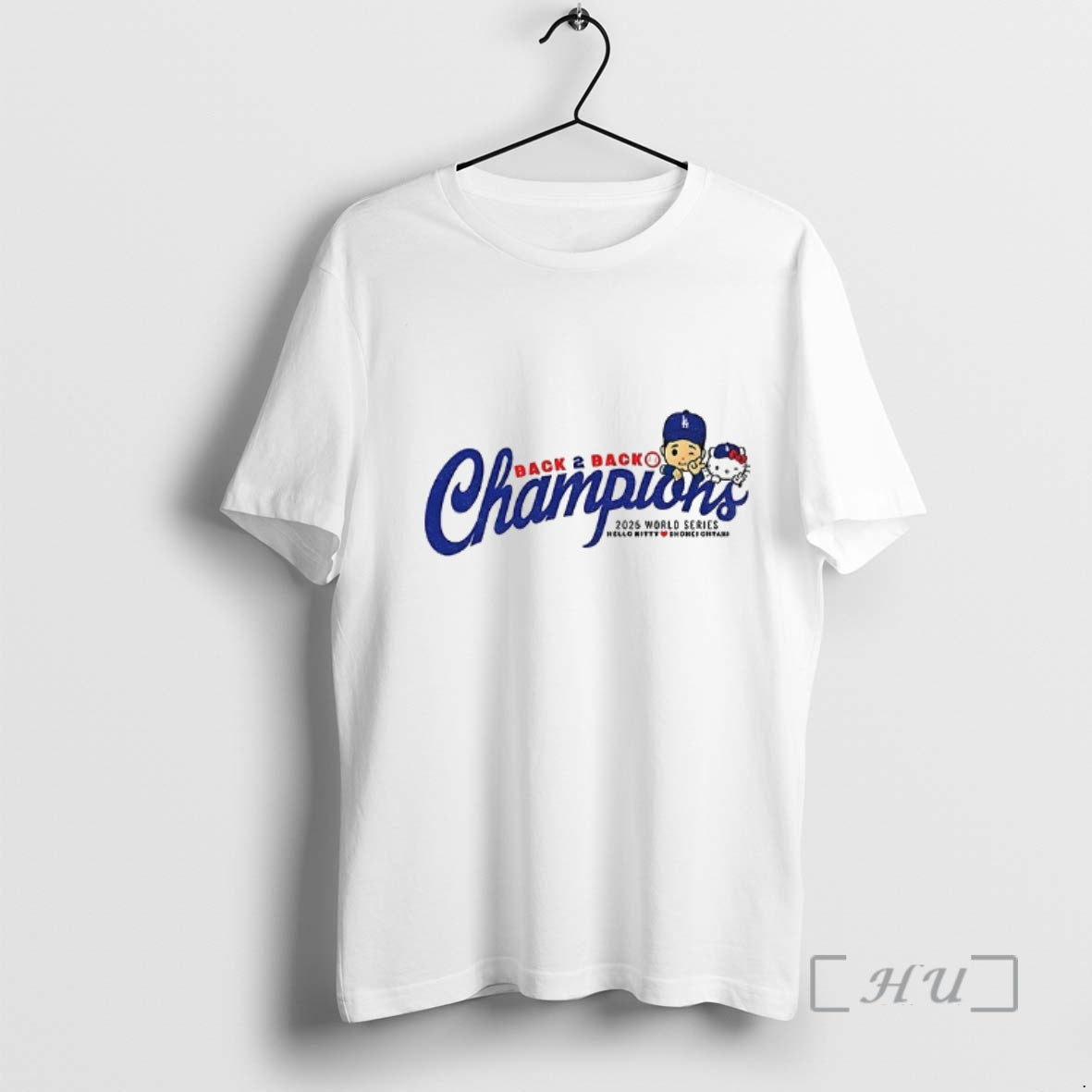 Officials Kitty X Shohei Ohtani Los Angeles Dodgers Back 2 Back Champions 2025 World Series Shirt Hoodie Sweatshirt