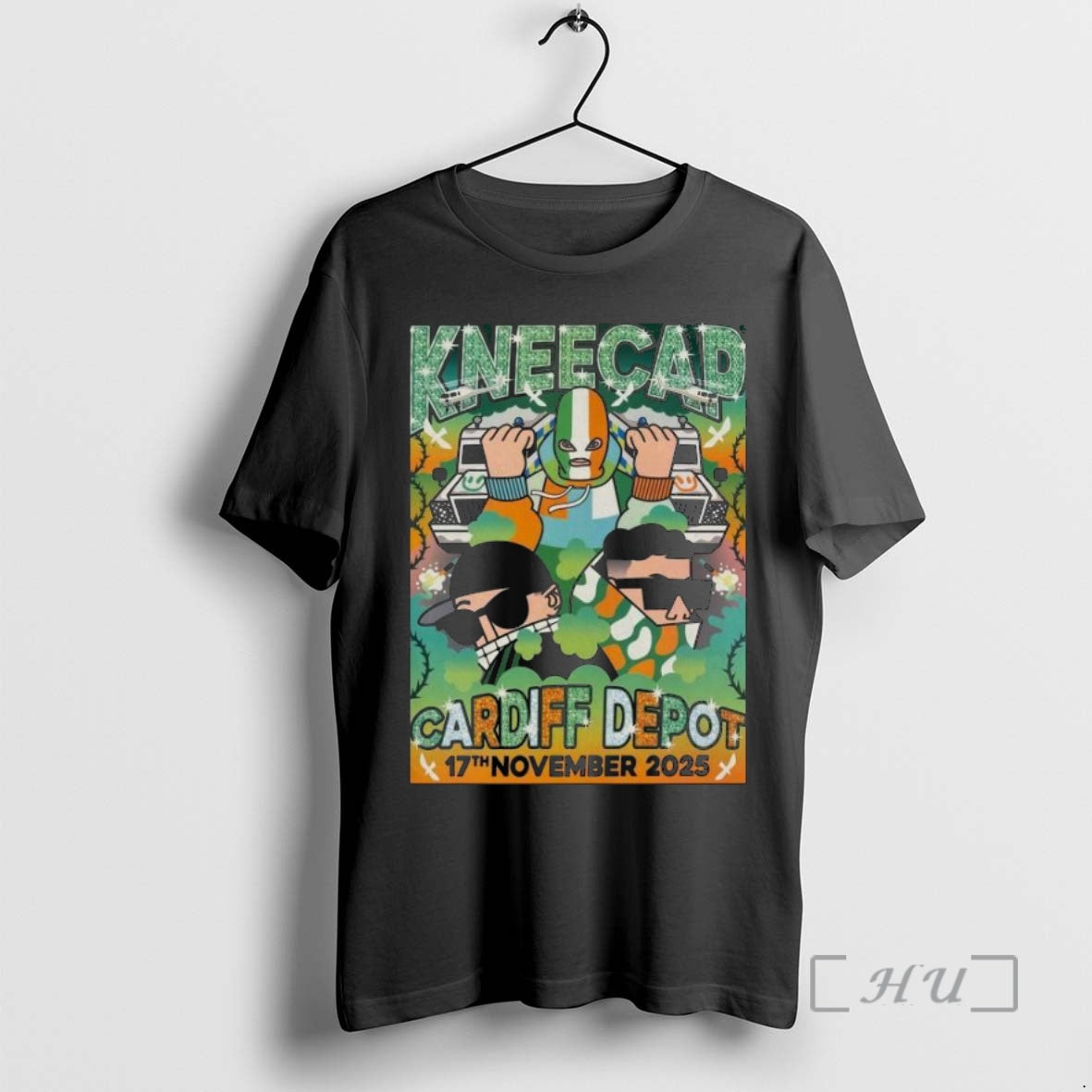 Officials Kneecap November 17 2025 Cardiff Depot Shirt Hoodie Sweatshirt | PurePodTees.com