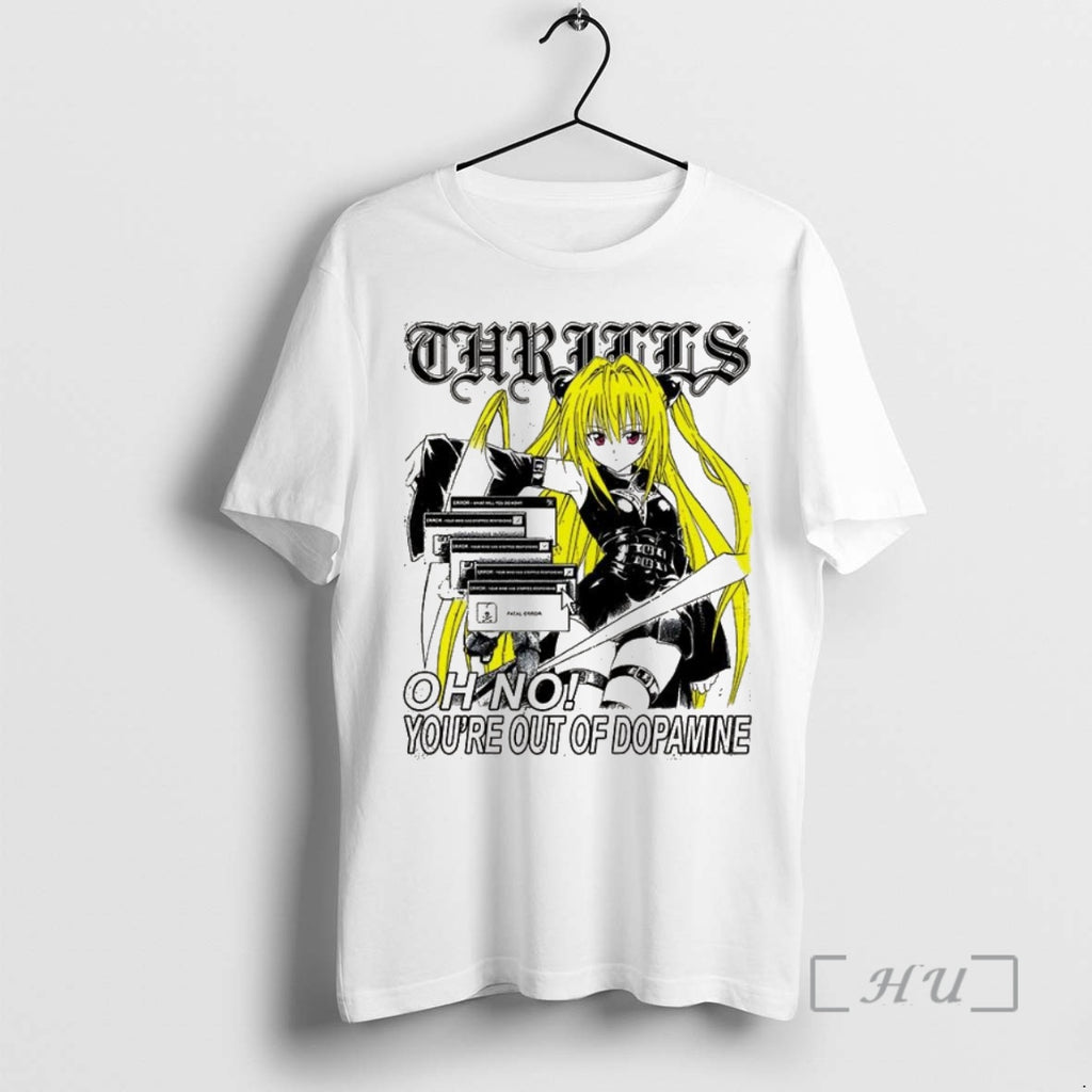 Officials Konjiki No Yami To Love Ru Thrills Oh No Youre Out Of Dopamine Anime Shirt Hoodie Sweatshirt | PurePodTees.com