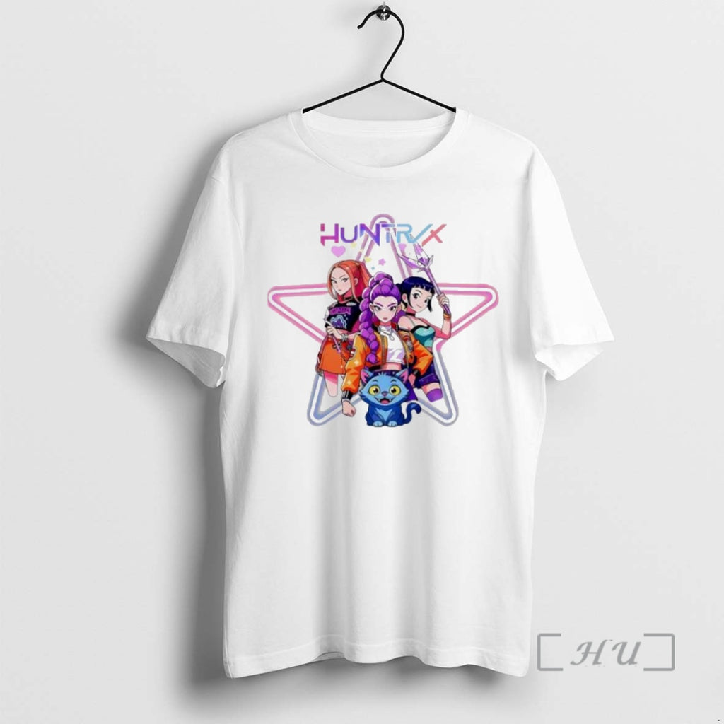 Officials Kpop Demon Hunters Night Light Personalized Ornaments White Shirt Hoodie Sweatshirt | PurePodTees.com