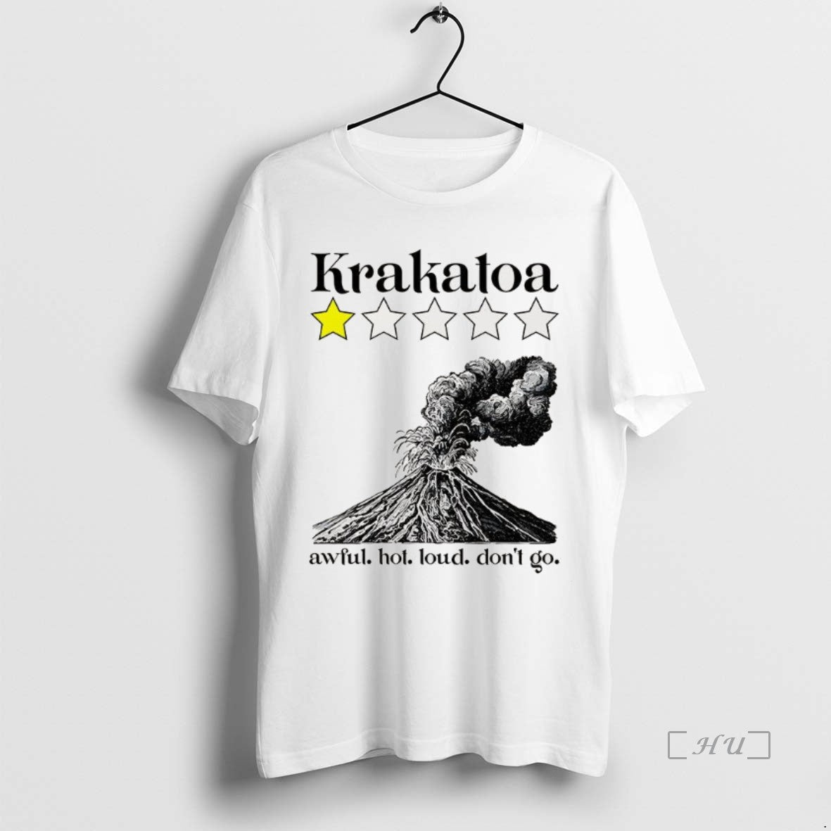 Officials Krakatoa Awful Hot Loud Dont Go 1 Star Shirt Hoodie Sweatshirt | PurePodTees.com