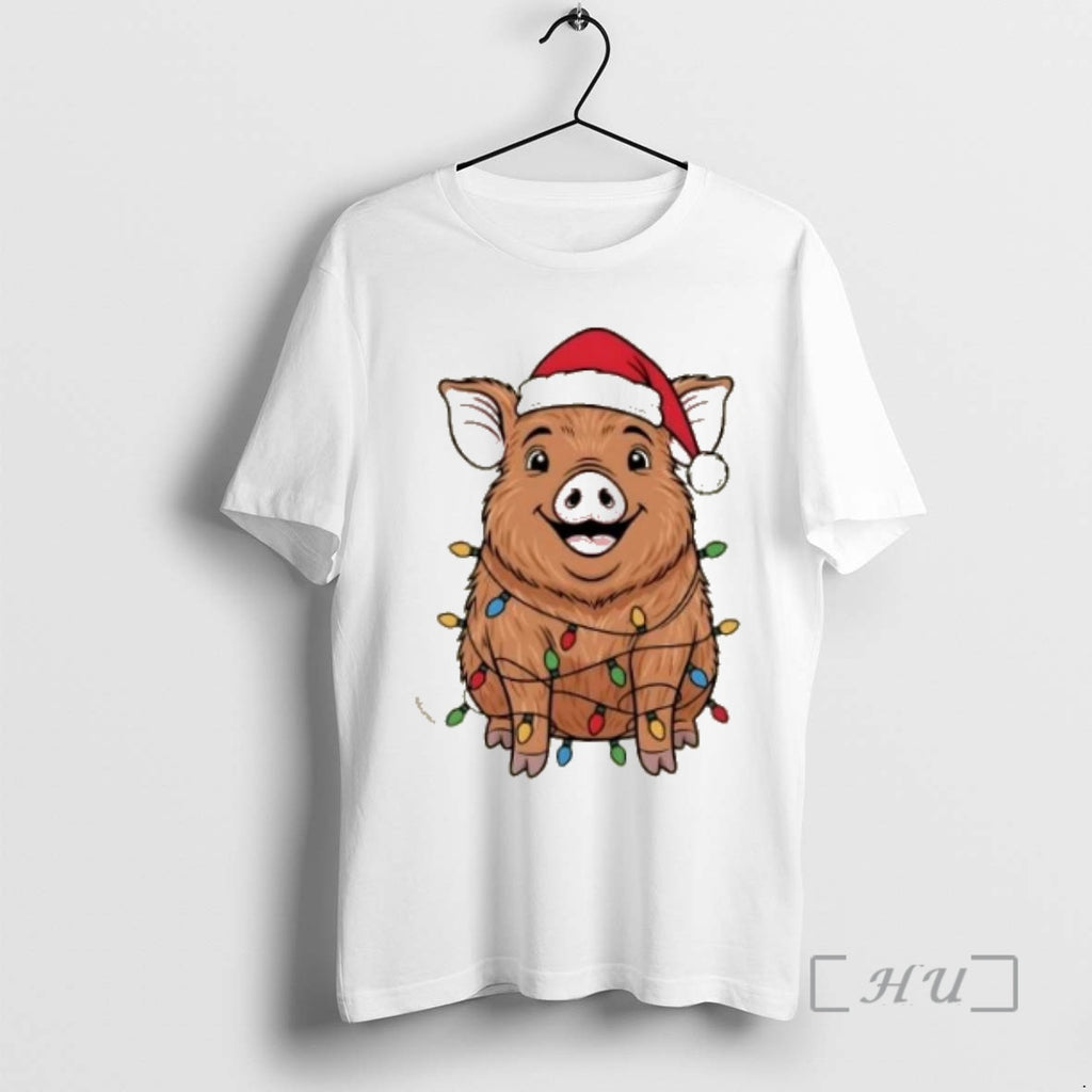 Officials Kunekune Christmas Pig Shirt Hoodie Sweatshirt | PurePodTees.com