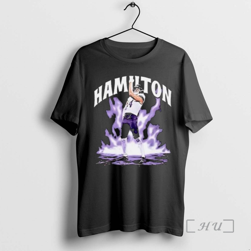 Officials Kyle Hamilton Aura Baltimore Ravens Circle Black Shirt Hoodie Sweatshirt | PurePodTees.com