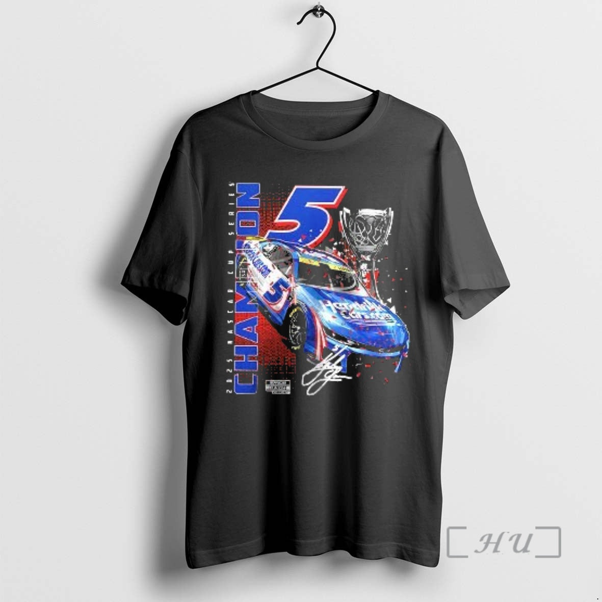 Officials Kyle Larson Hendrick Motorsports Team 2025 Nascar Cup Series Champion Car Shirt Hoodie Sweatshirt | PurePodTees.com