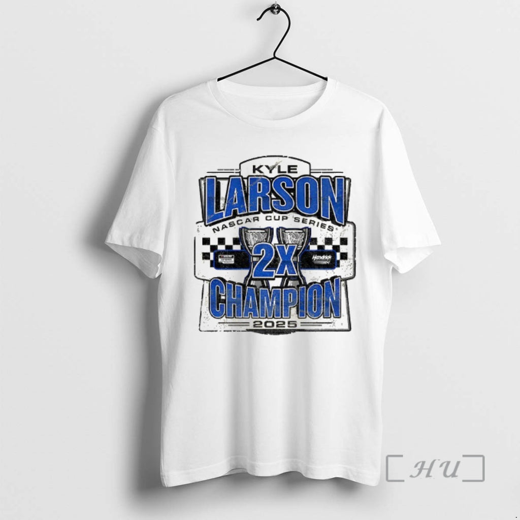 Officials Kyle Larson Hendrick Motorsports Two Time Nascar Cup Series Champion 2025 Vintage Premium Shirt Hoodie Sweatshirt