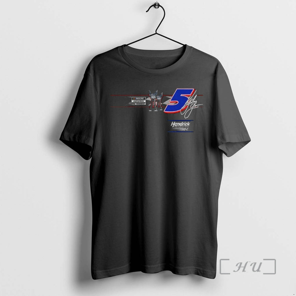 Officials Kyle Larson Hendrick Motorsports Two Time Nascar Cup Series Champion Car Signature Premium Shirt Hoodie Sweatshirt
