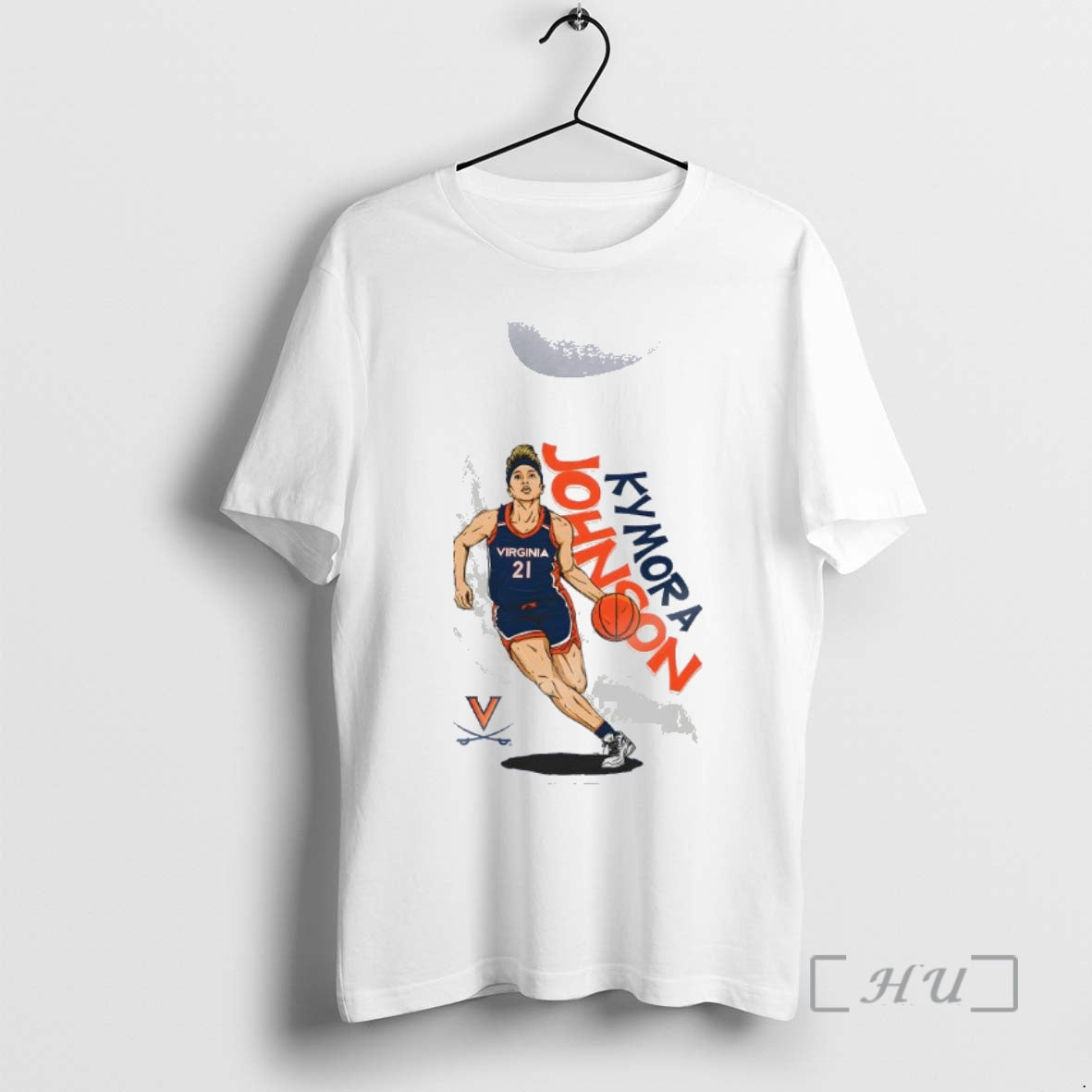Officials Kymora Johnson Virginia Cavaliers Ncaa Womens Basketball Shirt Hoodie Sweatshirt | PurePodTees.com