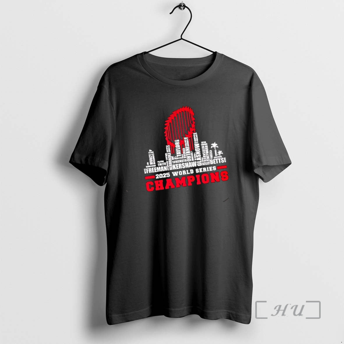 Officials La Baseball World Series Champions 2025 All Player Name Shirt Hoodie Sweatshirt | PurePodTees.com