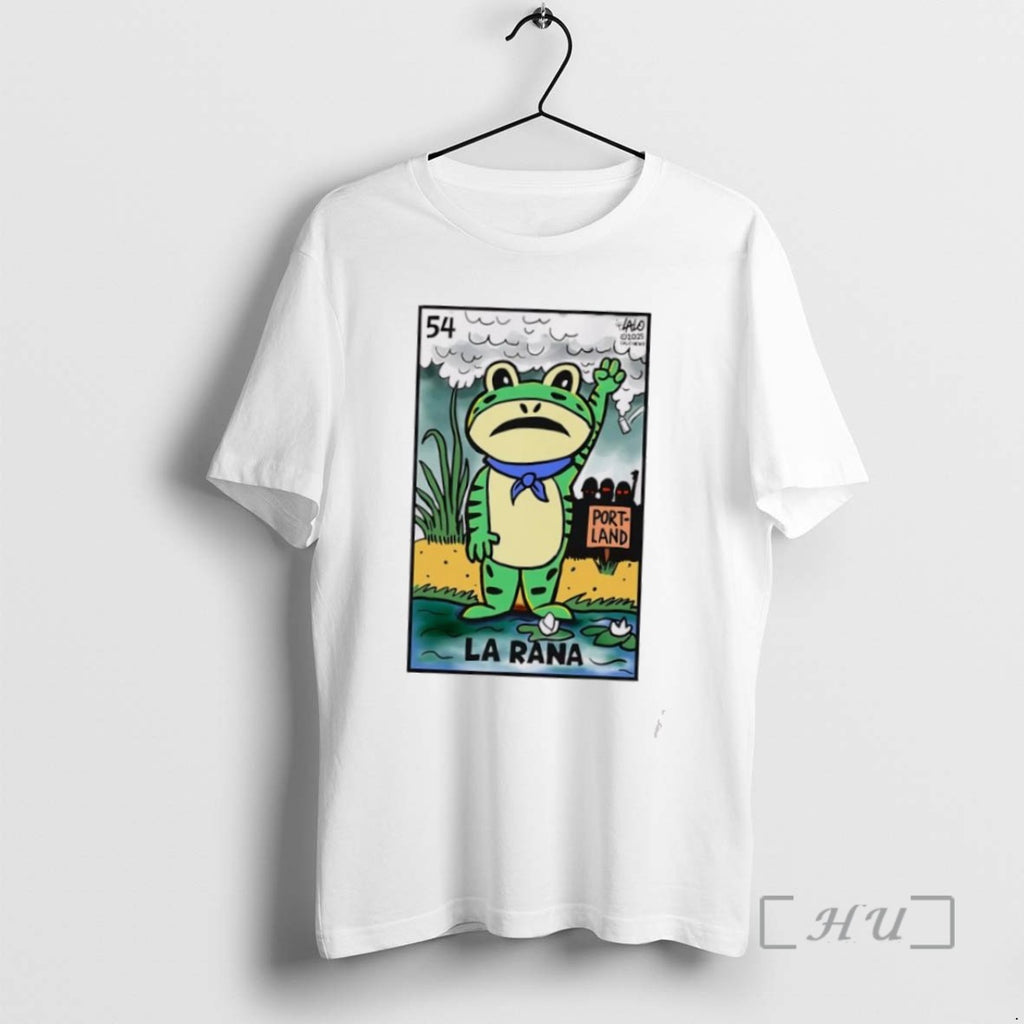 Officials La Rana De Portland Voteria Frog T Shirt Sweater