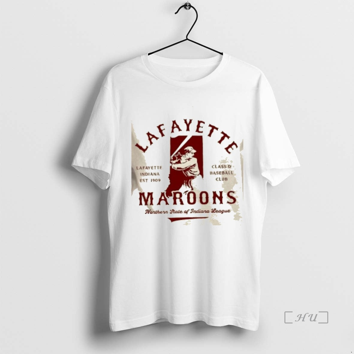 Officials Lafayette Maroons Indiana Vintage Defunct Baseball Teams Shirt Hoodie Sweatshirt | PurePodTees.com